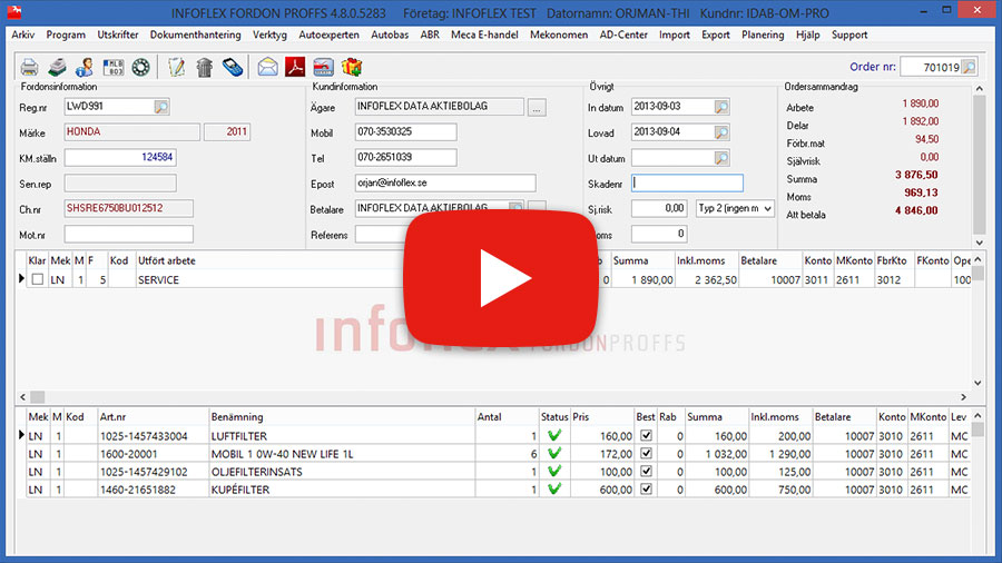 Infoflex Instruktionsfilm